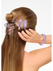 Brush Works Complete Everyday Hair Clip & Scrunchie Gift Set (Worth £25) - Image 5 of 5
