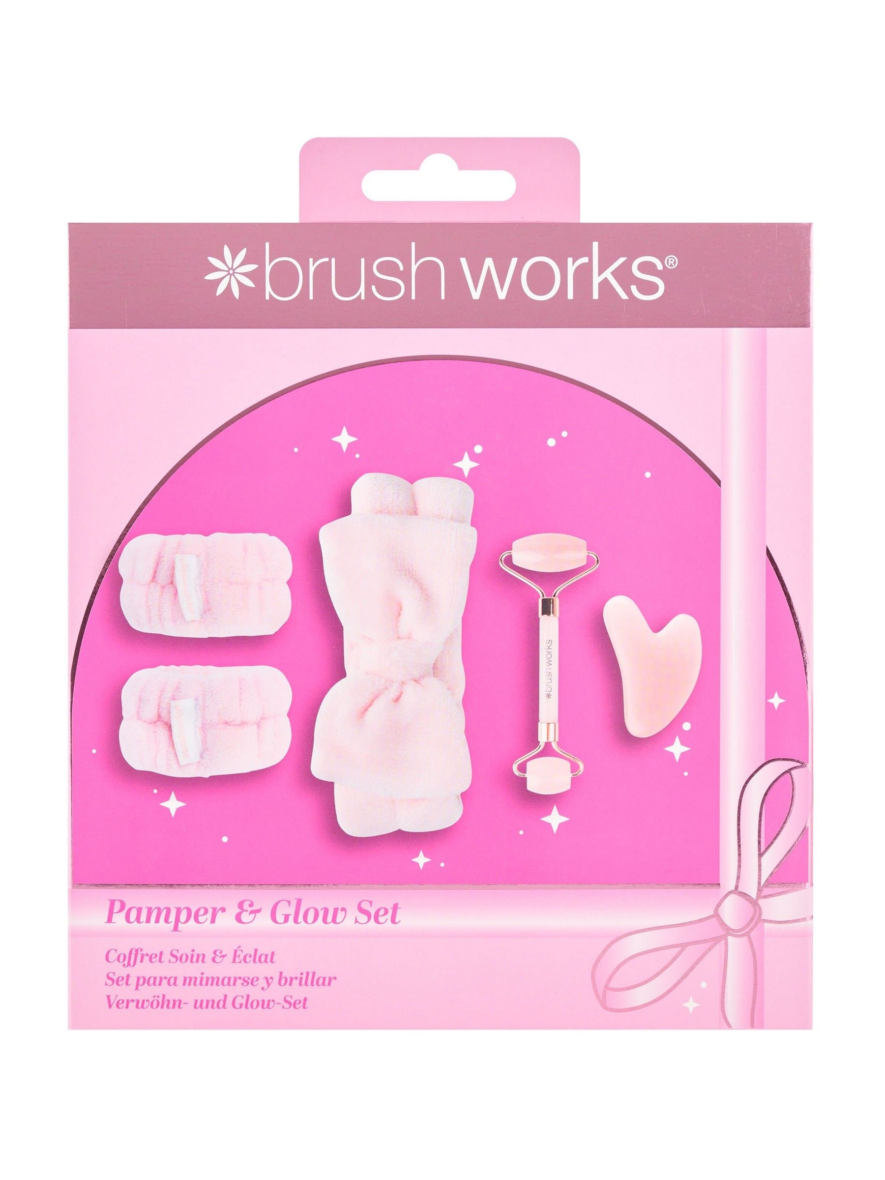 Brush Works Unisex Multi Pamper & Glow Gift Set (Worth £26) - Image 1