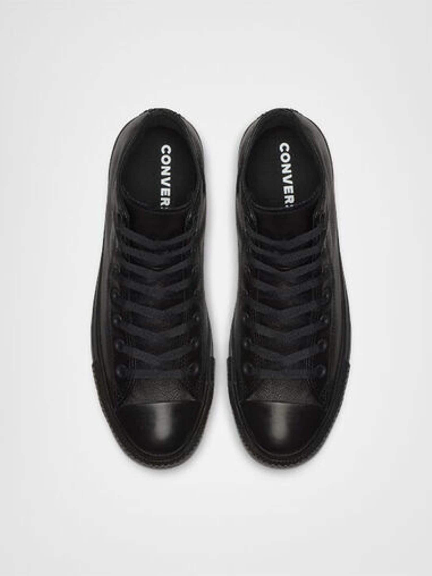 Buy Converse Black Leather High Chuck Ox Trainers from Next USA