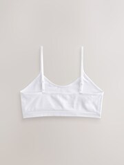 Weiß - Nahtlose Crop-Tops mit Spaghettiträgern im 2er-Pack (7 – 16 Jahre) - Bild 2 von 5