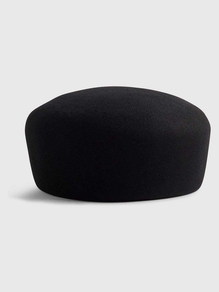 River Island Black Tolami Pill Box Hat - Image 2 of 3 River Island Black Tolami Pill Box Hat - Image 2 of 3