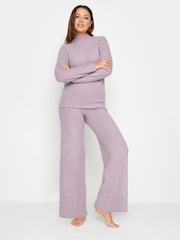 Voilet - Long Tall Sally geripptes Sally mit hoch geschlossen Top - Bild 3 von 5