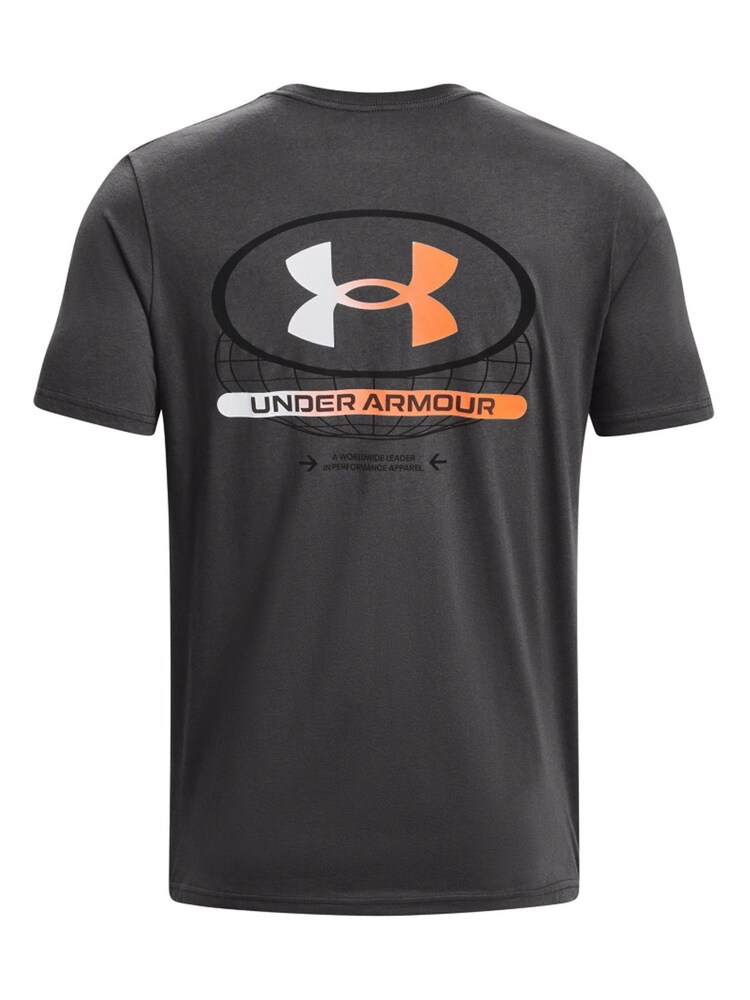 Under Armour Grey Locker Tag Short Sleeve T-Shirt - Image 6 of 6