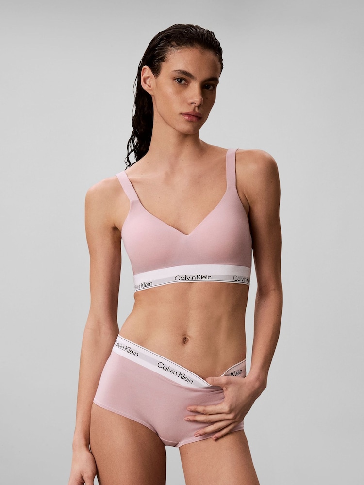 Rose - Brassière Calvin Klein Lift - Icon en coton modal - Image 1 de 7