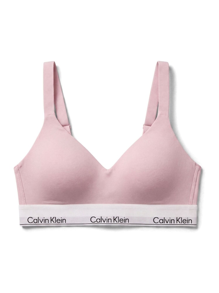 Rose - Brassière Calvin Klein Lift - Icon en coton modal - Image 7 de 7