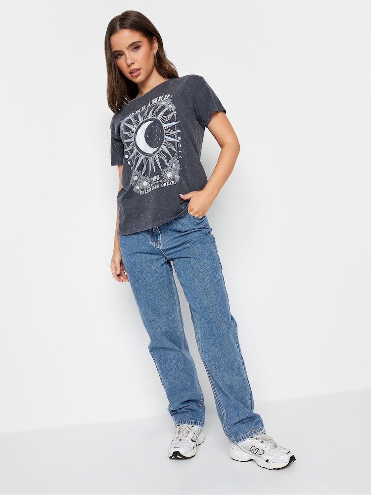 PixieGirl Petite 100% Cotton Croială dreaptă Jeans - Image 3 of 4