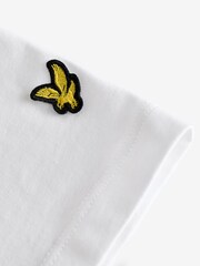 Lyle & Scott White Eagle Back Graphic Boys Teens T-Shirt - Image 5 of 6