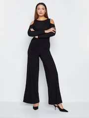 Long Tall Sally Black Cutout Top - Image 4 of 4