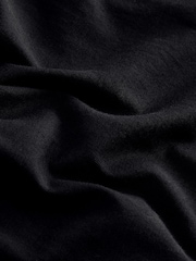 Black Regular Fit Long Sleeve Crew Neck T-Shirt - Image 5 of 6