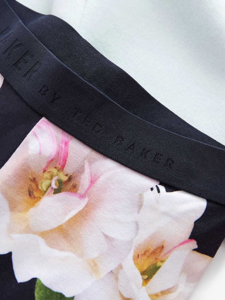 Baker by Ted Baker Bow Sweater and Floral Leggings Set - Image 10 of 10