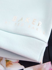 Baker by Ted Baker Bow Sweater and Floral Leggings Set - Image 9 of 10