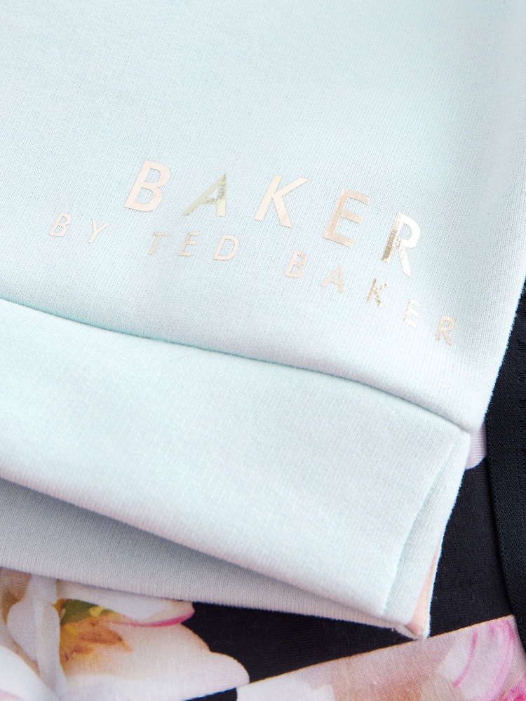 Set pulover cu fundă și colanți florali Baker by Ted Baker - Image 9 of 10