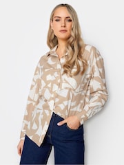 Long Tall Sally Nude Printed Shirt - Image 1 of 4
