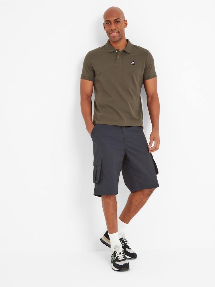 Tog 24 Green Aketon 100% Cotton Polo Shirt - Image 4 of 7
