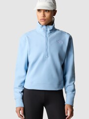 The North Face Blue Glacier 1/4 Zip Fleece - Image 1 of 5