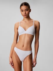 Calvin Klein Blue Perfectly Fit Knickers Thong - Image 1 of 6