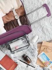 Flight Knight 56x45x25cm Easy Jet Overhead Soft Case Cabin Carry On Suitcase Hand Mono Canvas Luggage - Image 5 of 7