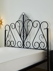 Rockett St George Black Peacock Metal Bed - Image 3 of 5