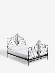 Rockett St George Black Peacock Metal Bed - Image 5 of 5