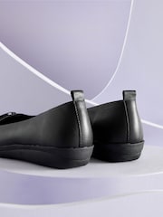 Black Forever Comfort With Motionflex Hardware Ballerina Shoes - Image 6 of 8