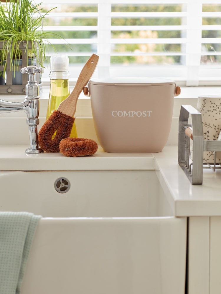 Natural Elements Grey Compost Bin - Image 1 of 3