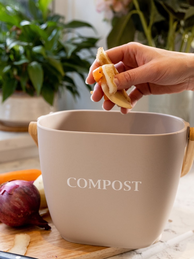 Natural Elements Grey Compost Bin - Image 3 of 3