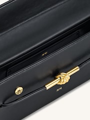 JW PEI Black Lena Metal Rope Knot Top Handle Bag - Image 4 of 5
