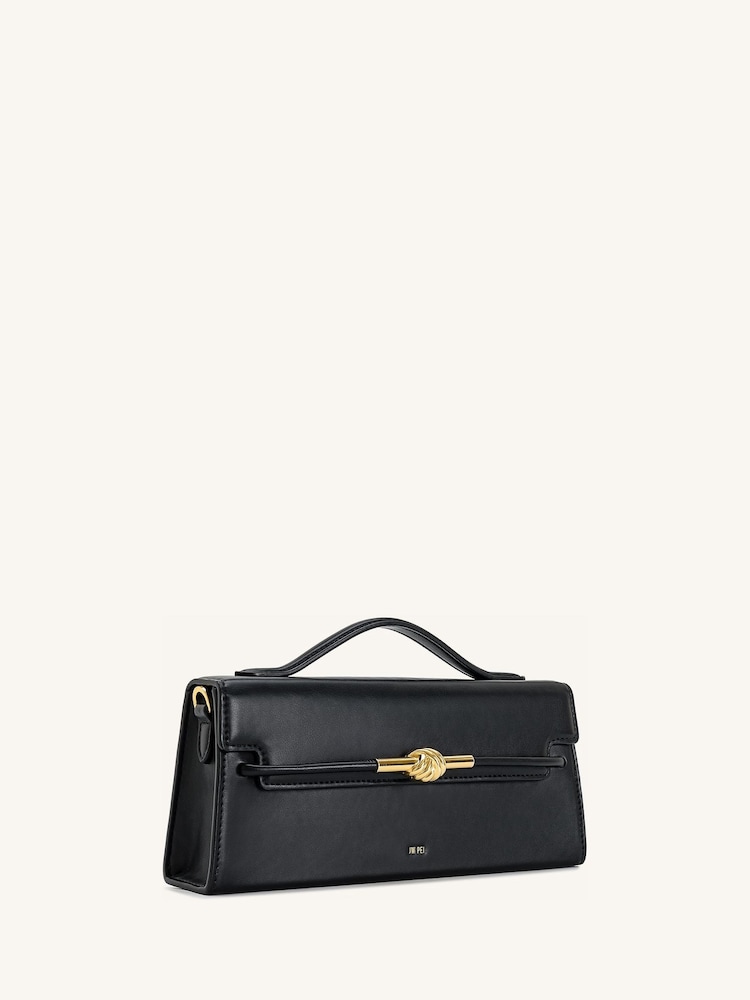 JW PEI Black Lena Metal Rope Knot Top Handle Bag - Image 5 of 5