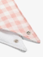The Little Tailor Baby Muslin Printed 100% Cotton Bibs 2 Pack - Image 5 of 6
