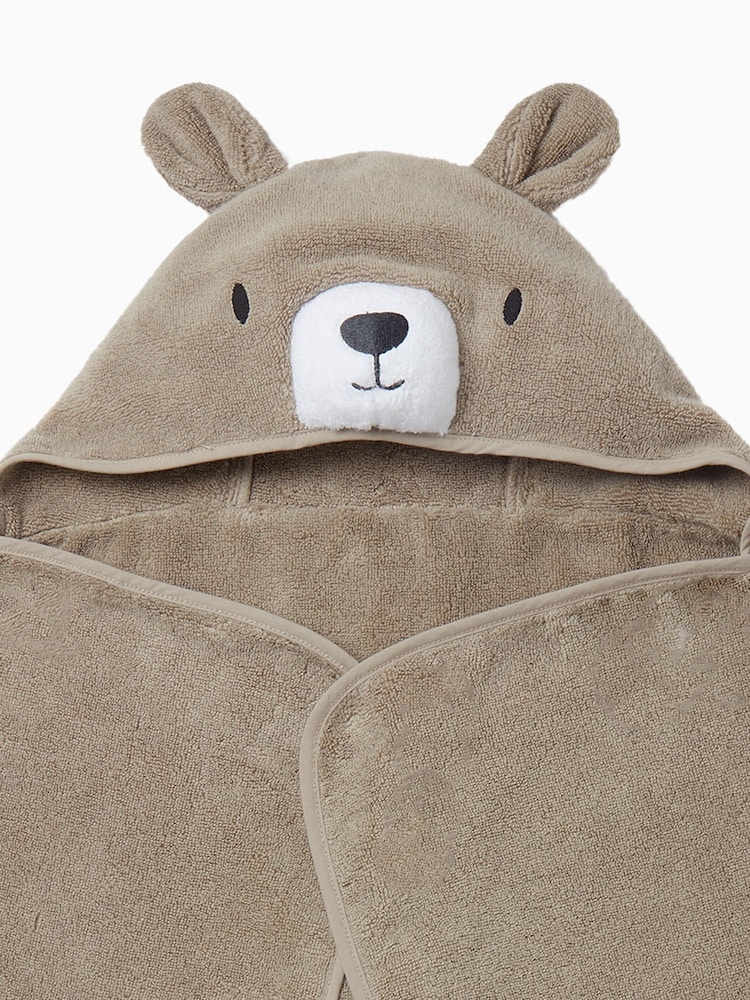 MORI Cotton Baby Hooded Towel - Image 5 of 5