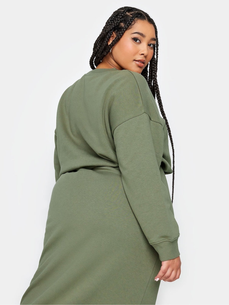 Yours Curve Green Cropped Top - Image 2 of 4