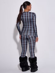 South Beach Double Brushed Pointelle Thermal Base Layer Set - Bilde 3 av 6