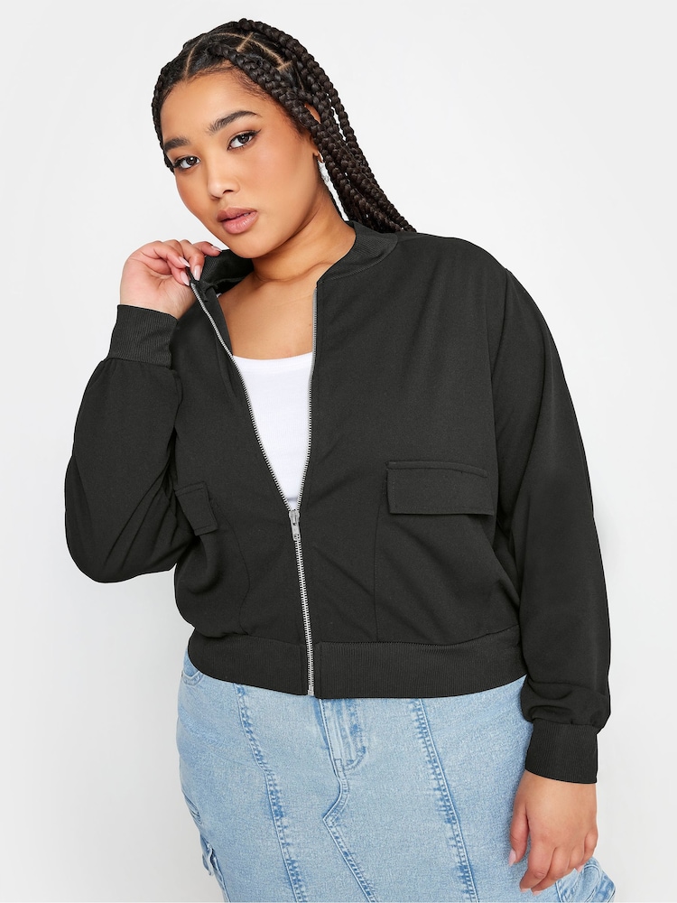 Yours Curve Formelle Scuba-Bomberjacke - Bild 4 von 4