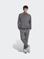 adidas Grey Tech Tracksuit - Image 1 of 6