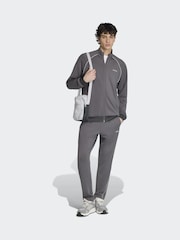 adidas Grey Tech Tracksuit - Image 3 of 6