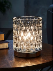 Chrome Cleo Touch Table Lamp - Image 1 of 5