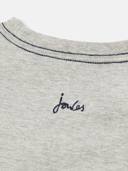 Joules Jack Grey Long Sleeve Artwork T-Shirt - Image 6 of 6