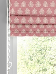 Emily Bond Raspberry Pink 100% Cotton Jaipur Made to Measure Roman Blinds - Image 2 of 5