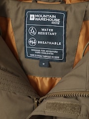 Mountain Warehouse Green Fern Mens Water Resistant Padded Parka Coat Jacket - Image 5 of 5