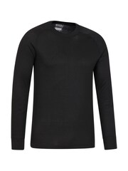 Mountain Warehouse Black Talus Mens Thermal Top & Joggers Set - Image 3 of 6