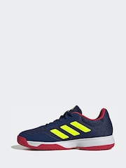 adidas Blue Gamespec Kids Tennis Trainers - Image 6 of 7