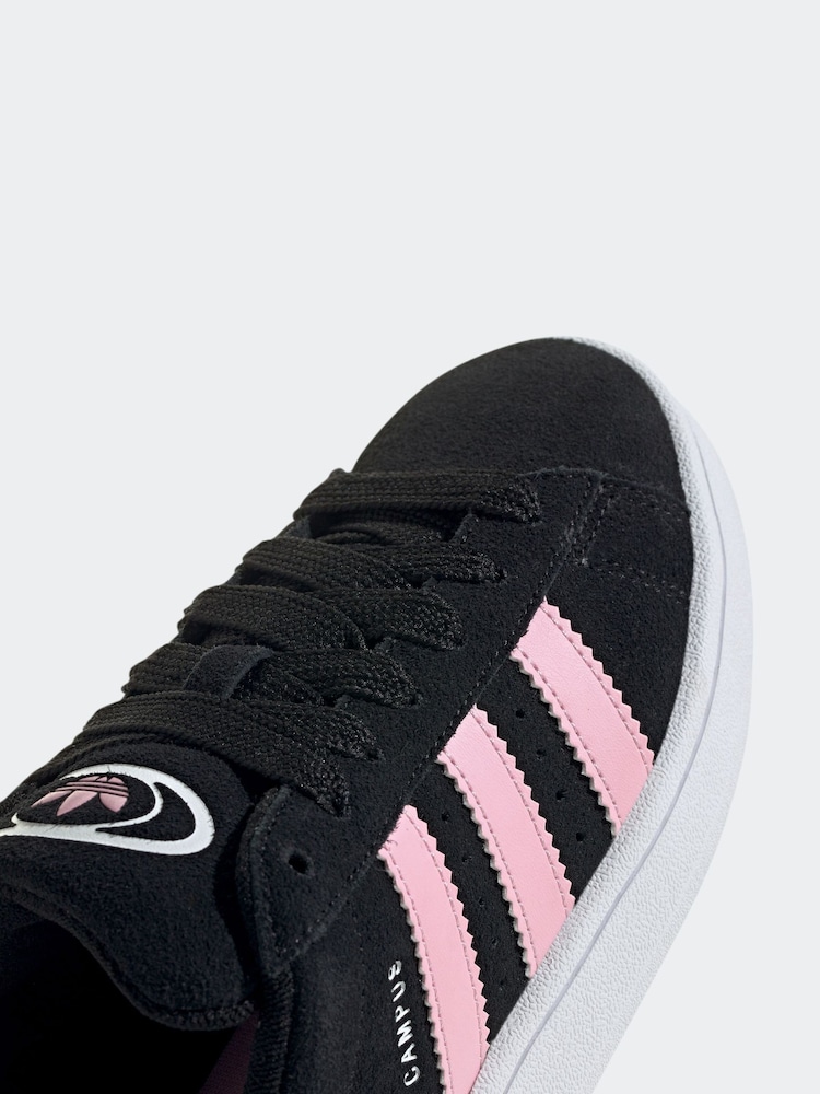 adidas Originals Black/Pink Campus 00s Trainers - Image 7 of 8