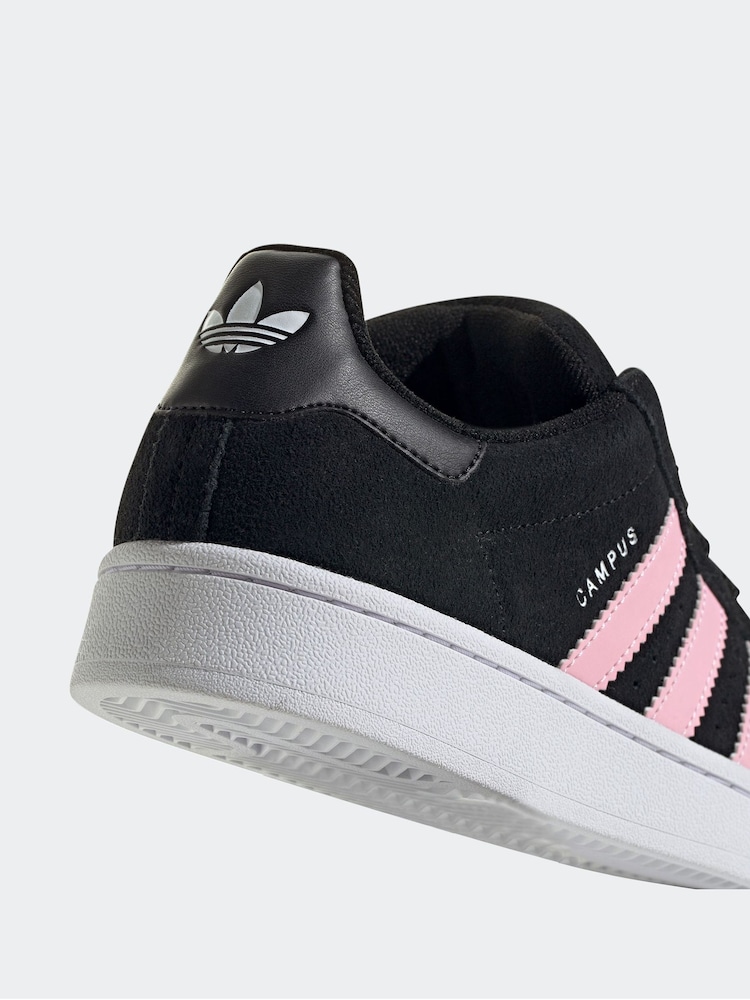 adidas Originals Black/Pink Campus 00s Trainers - Image 8 of 8