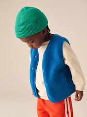 Bright Blue Gilet Fleece (3mths-7yrs) - Image 2 of 4