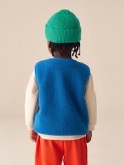 Bright Blue Gilet Fleece (3mths-7yrs) - Image 3 of 4