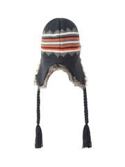 Mountain Warehouse Grey St Anton Knitted Faux Fur Thermal Hat - Image 2 of 6