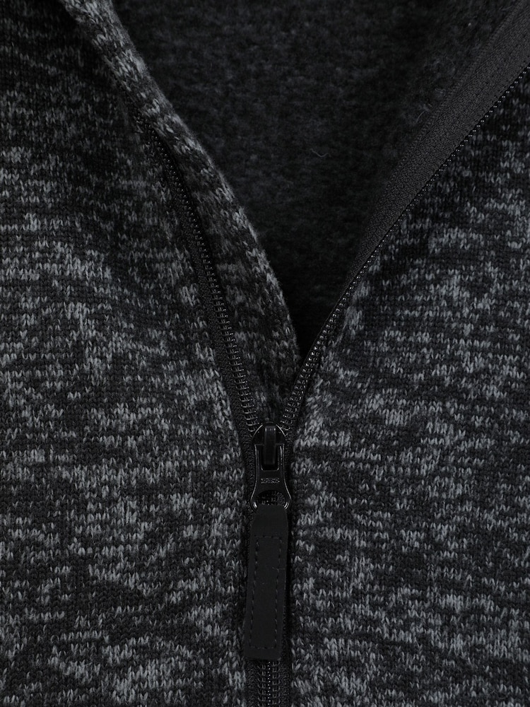 Mountain Warehouse Black Mens Idris Fleece Gilet - Image 5 of 5 Mountain Warehouse Black Mens Idris Fleece Gilet - Image 5 of 5