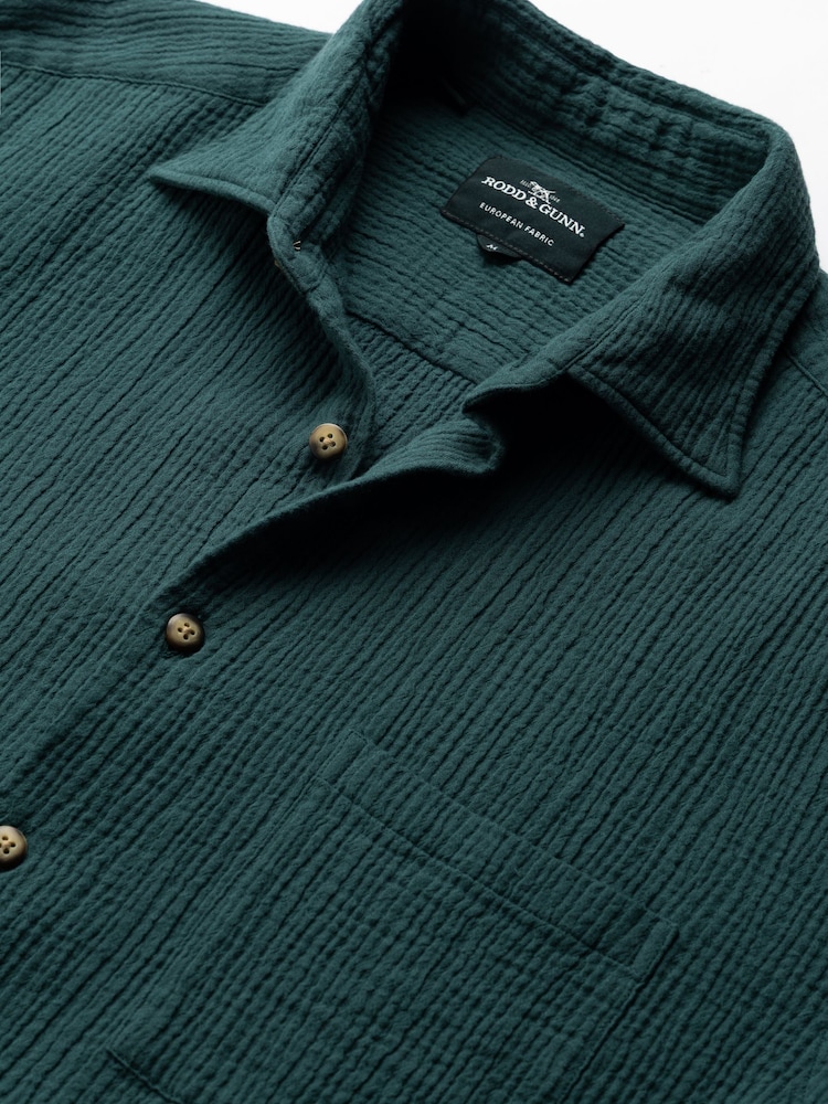 Rodd & Gunn Green Adams Flat Shirt - Image 5 of 5 Rodd & Gunn Green Adams Flat Shirt - Image 5 of 5