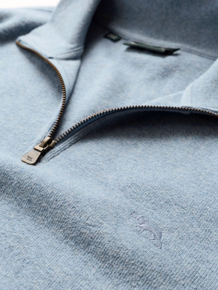 Rodd & Gunn Sky Blue Alton Ave Sweat Top - Image 5 of 5 Rodd & Gunn Sky Blue Alton Ave Sweat Top - Image 5 of 5