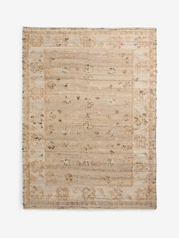 Natural Jute Rowan Oriental Flat Weave Rug - Image 6 of 6